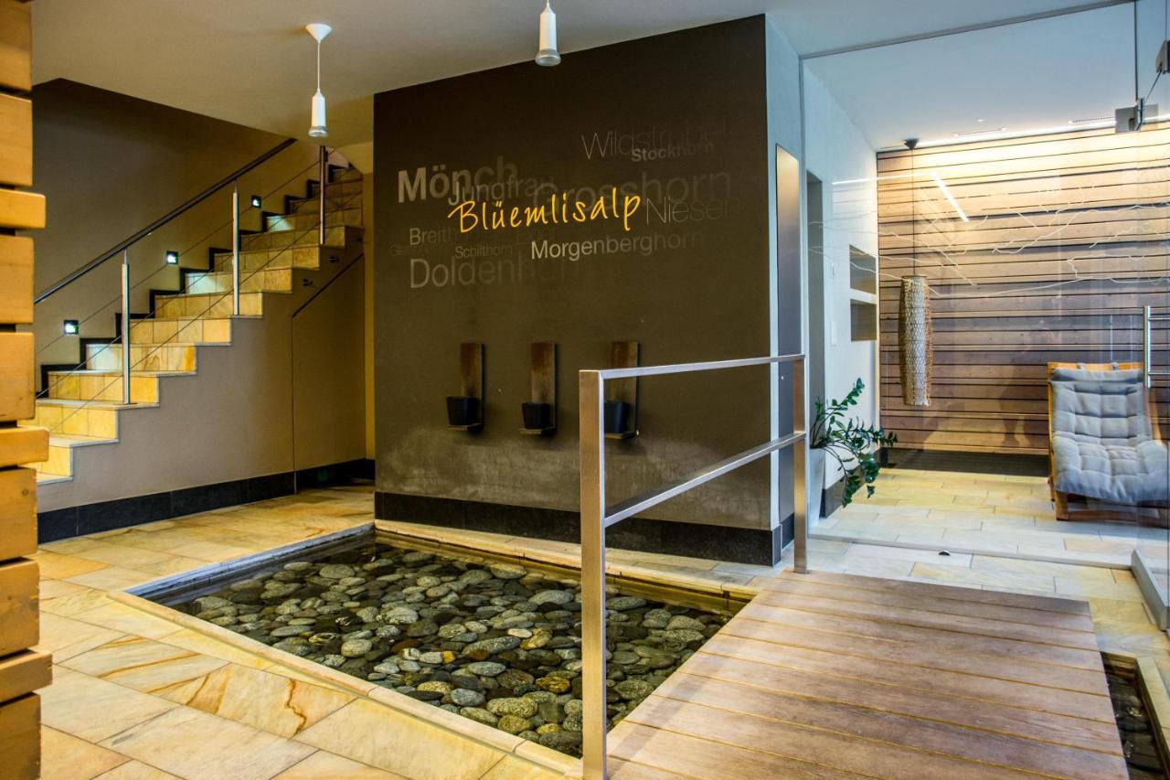 Apartment Alpenrose 2.5 Mit Mitbenutzung Spa & Wellness - Griwa Rent Ag Беатенберг Экстерьер фото