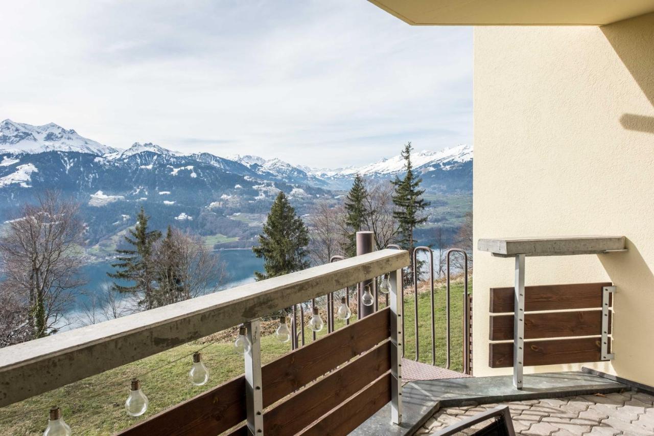 Apartment Alpenrose 2.5 Mit Mitbenutzung Spa & Wellness - Griwa Rent Ag Беатенберг Экстерьер фото