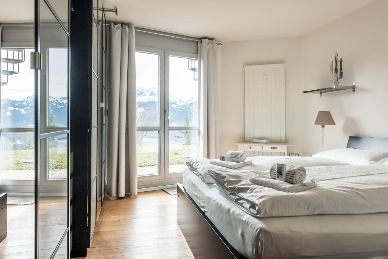 Apartment Alpenrose 2.5 Mit Mitbenutzung Spa & Wellness - Griwa Rent Ag Беатенберг Экстерьер фото