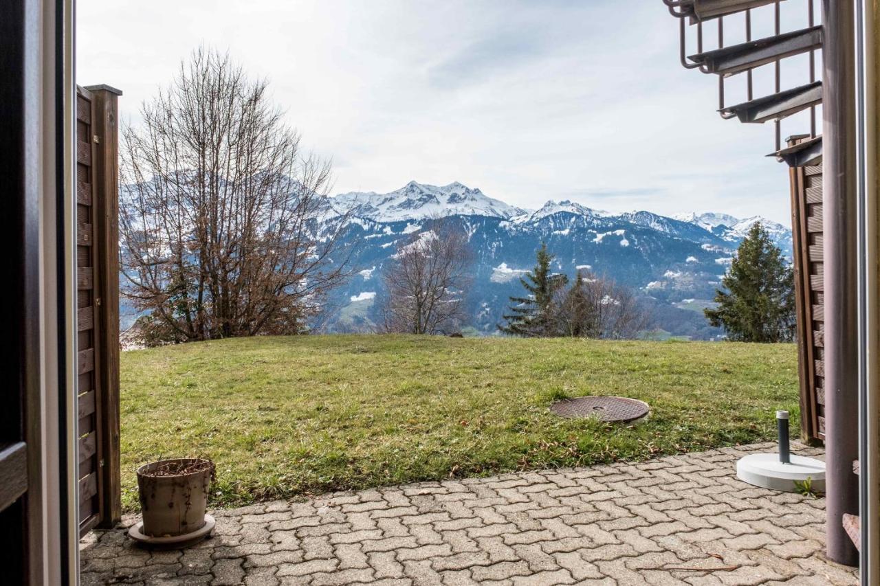 Apartment Alpenrose 2.5 Mit Mitbenutzung Spa & Wellness - Griwa Rent Ag Беатенберг Экстерьер фото